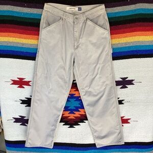 Vinegar GAP carpenter khaki pants Y2K baggy loose fit 33 x 30